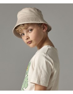 B-B90NB-Junior Organic Cotton Bucket Hat 2